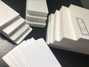 China White Weatherproof Insulation Foam Board , Custom Printed Polystyrene Foam Sheets factory