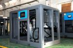 37 kw 6 Bar Energy Saving Two Stage Electric Screw Air Compressor with big air