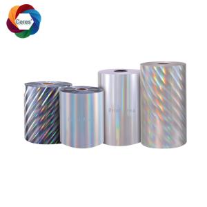 China 25 Mic Bopp Thermal Lamination Film Adhesive Tape 30kg Roll Transparent factory