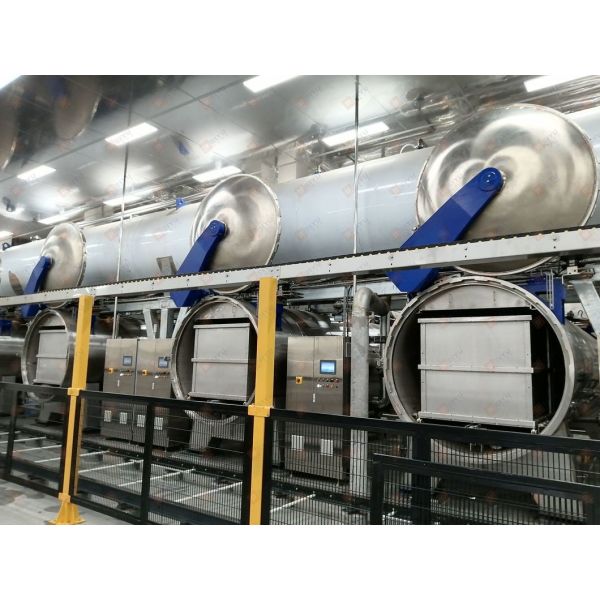 Fully Automatic and Highly Secure Double Door Sterilization Retort