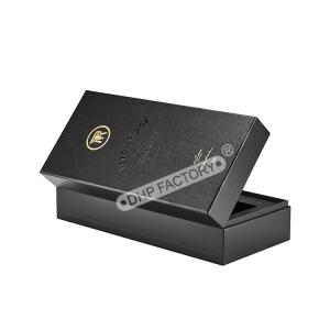 China Luxury Vintage Inspired Design Paper Wine Box Whisky Packaging Box Crafted factory