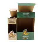 Matte Varnish Biodegradable Kraft Paper Window Boxes For Tobacco Leaf