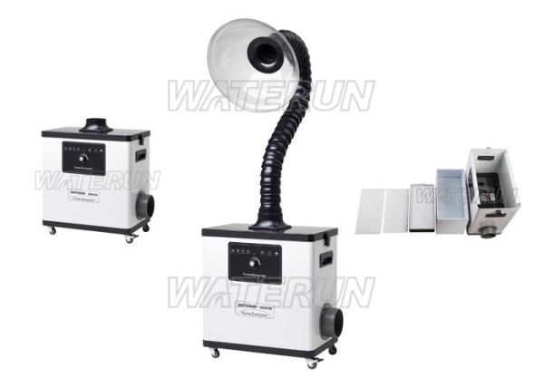 Four Filters Chemial Laboratory Fume Extractor , Brushless Motor Lab Fumes