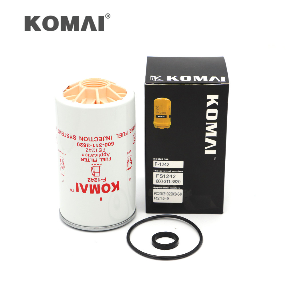 KOMAI OEM ODM Fuel Oil Filter Element Replacement 31701062 For Construction Works