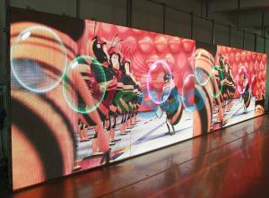 China High Brightness Seamless P4.8 Full Color Rental LED Display 576x576mm Aluminum Cabinet factory