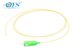 China SC APC G657A1 Fiber Optic Patch Cord 0.9mm Fiber Optics Pigtail 1 Meter factory