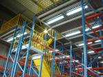 Custom Steel Structure Mezzanine Floor Platform For Industrial Warehouse Storage