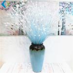 Colorful Fake Onion Grass , Plastic Peacock Flower Plant Various Size