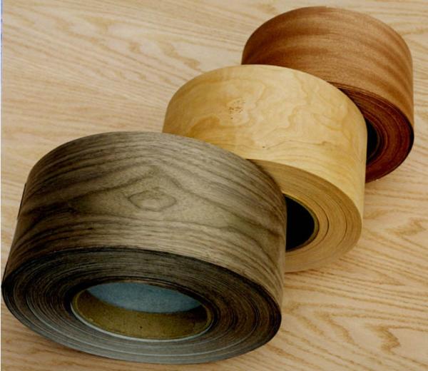 Profile Wrapping Veneer Edgebanding Veneer Rolls for Wood Moulding Baseboard