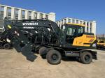Multi-Functional Korea Hyundai Excavator HW150 Wheel Jindongyu Machine