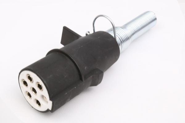 Automotive Trailer Cable Connector EU Type 24v S Type 7 Pole For Commercial