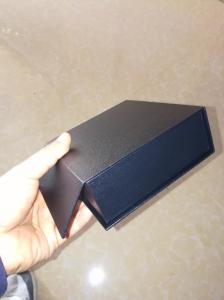 China Small size Rigid paper gift box caviar box and design customized with sponge inner tray factory
