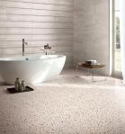 Beige Mix Terrazzo Floor Tiles Cement Indoor Table Kitchen Countertop Slabs