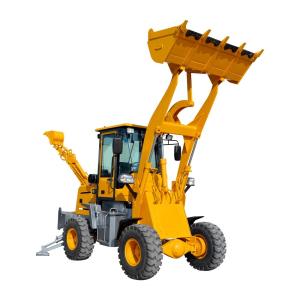 China CHAOSHUN 2ton 3ton 5ton 6ton 4x4 Mini Backhoe Loader with attachment backhoe factory