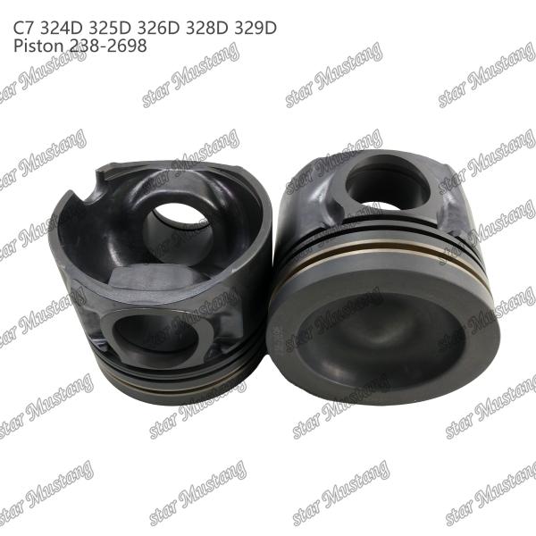 Piston C7 Aluminum 324D 325D 326D 328D 329D 238-2698 For Caterpillar Excavators