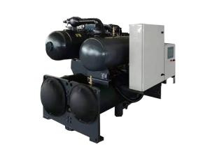 China R22 Screw Water Source Heat Pumps Packaged Hermetic Type Hvac Chiller factory
