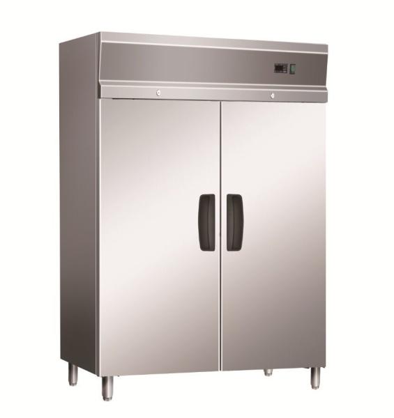 Adjustable Shelves Commercial Upright Freezer , Frost Free Double Door Upright