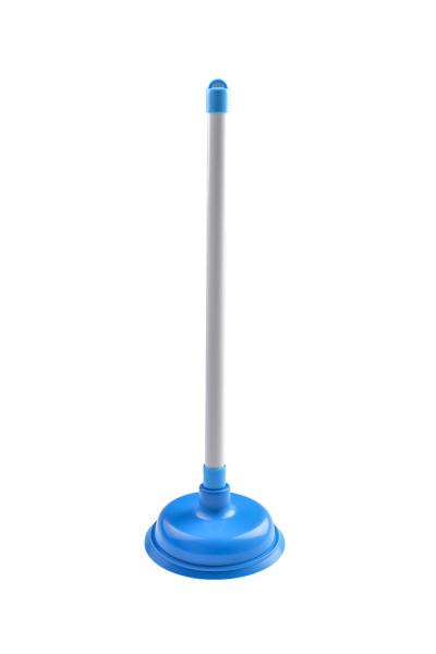 Drain Toilet Bowl Plunger Rubber Suction Cup Detachable Wooden Handle With