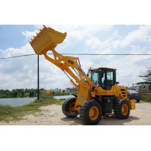 China Compact Articulated Small Wheel Loaders Machanical Joystick on sale