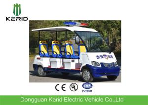 China 6 Seater 4kw Electric Sightseeing Bus / Pick Up Cart For Amusement Park factory