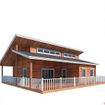 Water-based Paint For Wooden House Renovation Withstand Extreme Weather Such As