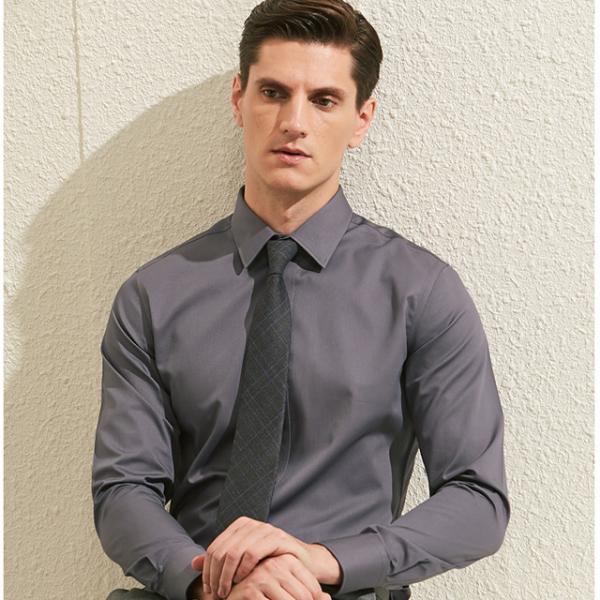 Comfortable Adult Shirts Long Sleeve 100% Cotton Button Down Half Sleeve Shirt