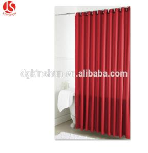 China New product Heavy duty Plain style Plastic shower curtain liner/PEVA bath curtain with metal grommets factory