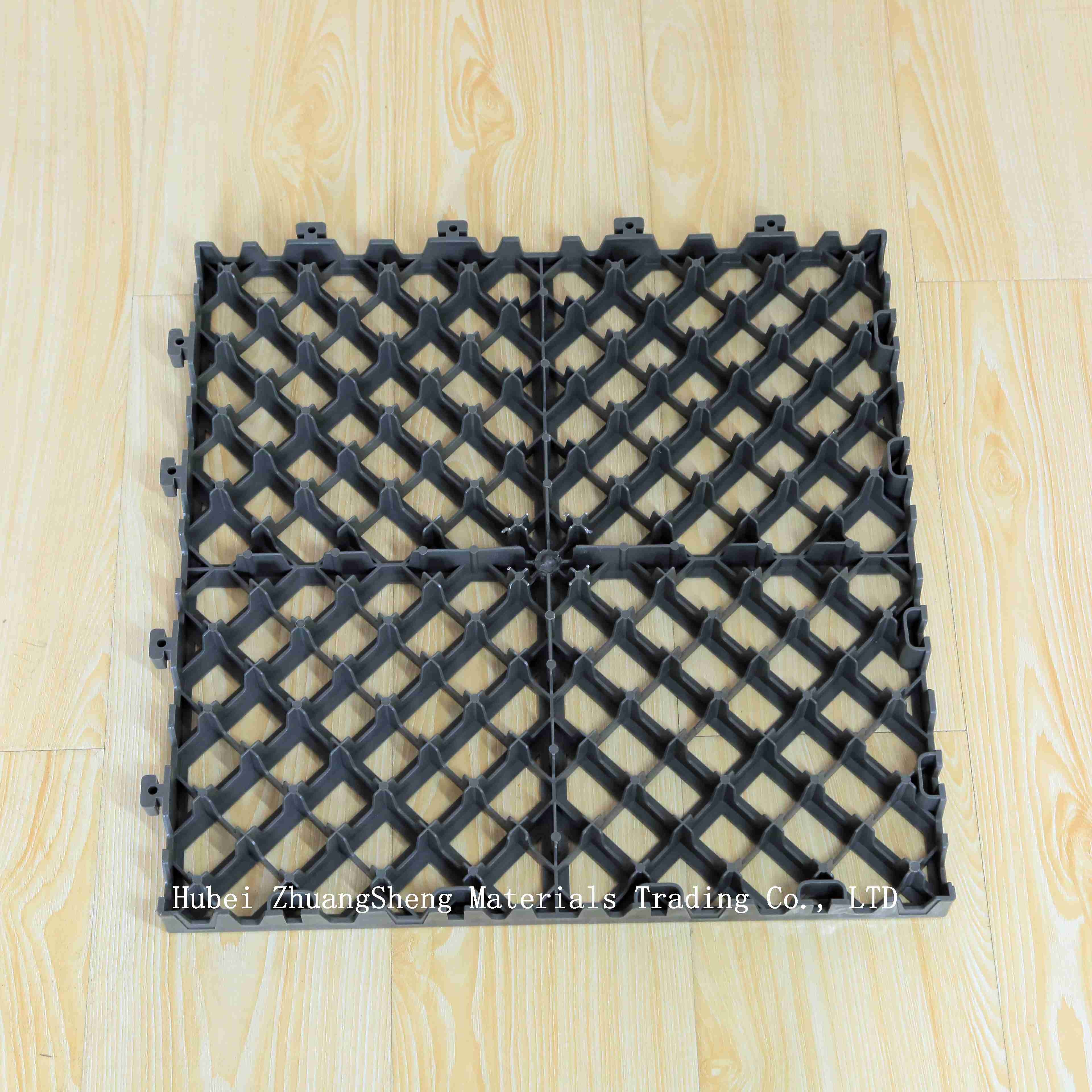 2.8mm Plastic Permeable Floor / Car Wash Grille Floor / Corrugated Plastic Floor Protection Sheets Board