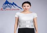 Professional Health Care Lumbar Support Brace , Work Support Belt With Steel