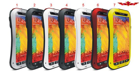 New Type Aluminum Dirtproof/Shockproof/Waterproof Case For Samsung Galaxy Note 3