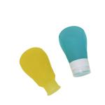 Silicone Travel Portable Bottle Mini Beauty Shampoo Bottle With Lid