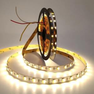 China DC 24V Adjustable Color Temperature LED Strip Flexible 5050 CW WW Dual White factory