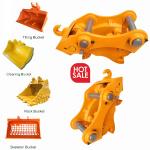 Antiwear Excavator Quick Coupler , Digger Quick Hitch For Cat
