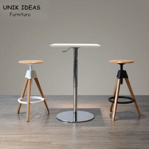 China Metal High Bistro Bar Table 200cm 40cm 50cm Nordic Coffee Dining Table factory