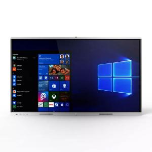 China 85 Inch School Touchscreen Interactive Digital Board Aluminum Edging factory