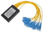 FTTH Fiber Optic Passive Devices , 1xN 2xN Fiber Optic PLC Splitter Compact