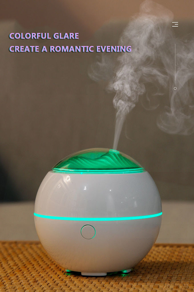 100ML Plastic Aroma Diffuser 7 Color Lights Portable Mini USB Mountain View Diffuser