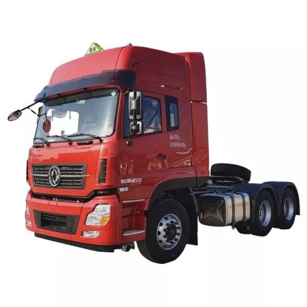 4-Cylinder Left Steering 40t 6x4 Heavy Duty Diesel Lorry Tractor with 12-Speed