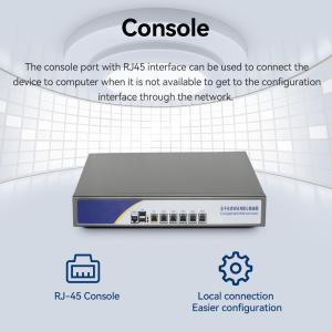 Intel 6 Gigabit Ethernet Soft Router Dual Channel DDR3L Mini Computer With