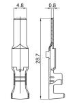 Universal Automotive Wire Terminals And Connectors TS16949 Certification