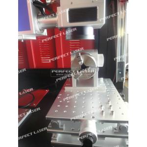 Professional Metal Etching Machine , Fiber Laser Marker With Fully Enclosed