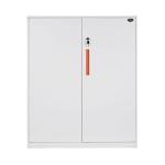 Vertical Office 2 Swing Door Filing Cabinets Optional Color