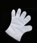 Low Density Disposable Plastic Gloves For Food Handling Embossed Surface