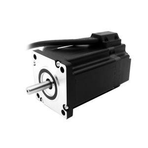 China NEMA24 size 60mm 2phase closed loop stepper motor/ stepper motor with encoder factory