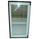 Mineral Magnetic Glass Partition Walls Hollow Glass Blinds 800mm Width