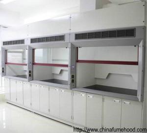 China Safety Fume Hood Cupboard 1.2/1.5/1.8m Length Anti Corrosion SGS Certified factory