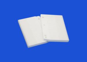 China Customized White Industrial 95% Alumina Ceramic Parts High Corrosion Resistance factory