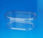 Custom Clear Adjustable Plastic Food Packaging Boxes