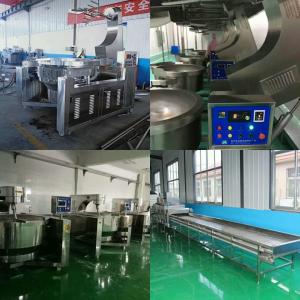 China 130kg/H Commercial Caramel Mushroom Popcorn Machine factory