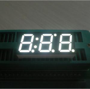 China 10mm Large Triple Digit Seven Segment Black Face Led Display factory